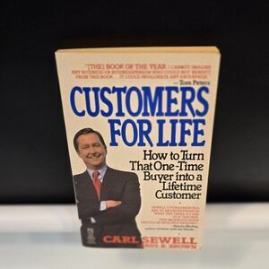 Customers For Life By Carl Sewell 1991 Paperback